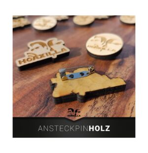 Hoaxilla-Logo Anstecknadel rund – Bild 2